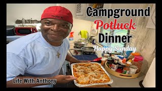 My Tiny RV Life: Campground Potluck Dinner