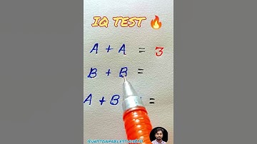 Thumbnail of IQ TEST 🔥 ONLY FOR GINUS 😱 #unstoapablestudy0111 #mathiqtest #iqtest #maths