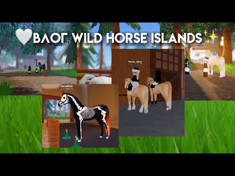 Видео: Влог~Кара научилась осаживанию? Wild Horse Islands/Вхи/Whi