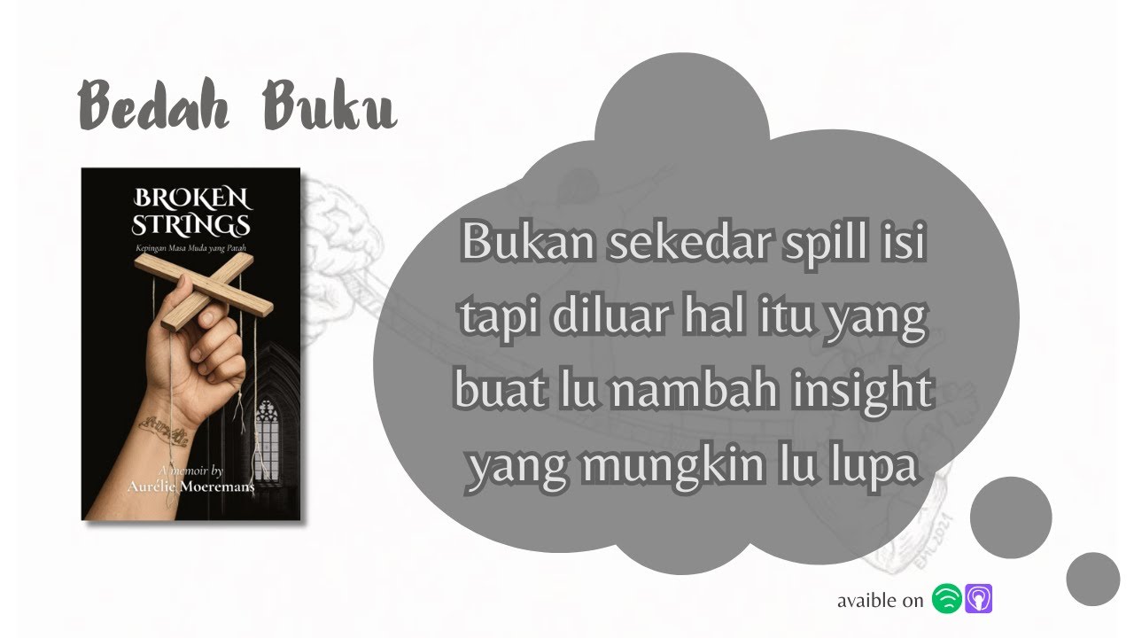 BEBUK: Broken Strings by Aurelie Moeremans based on story