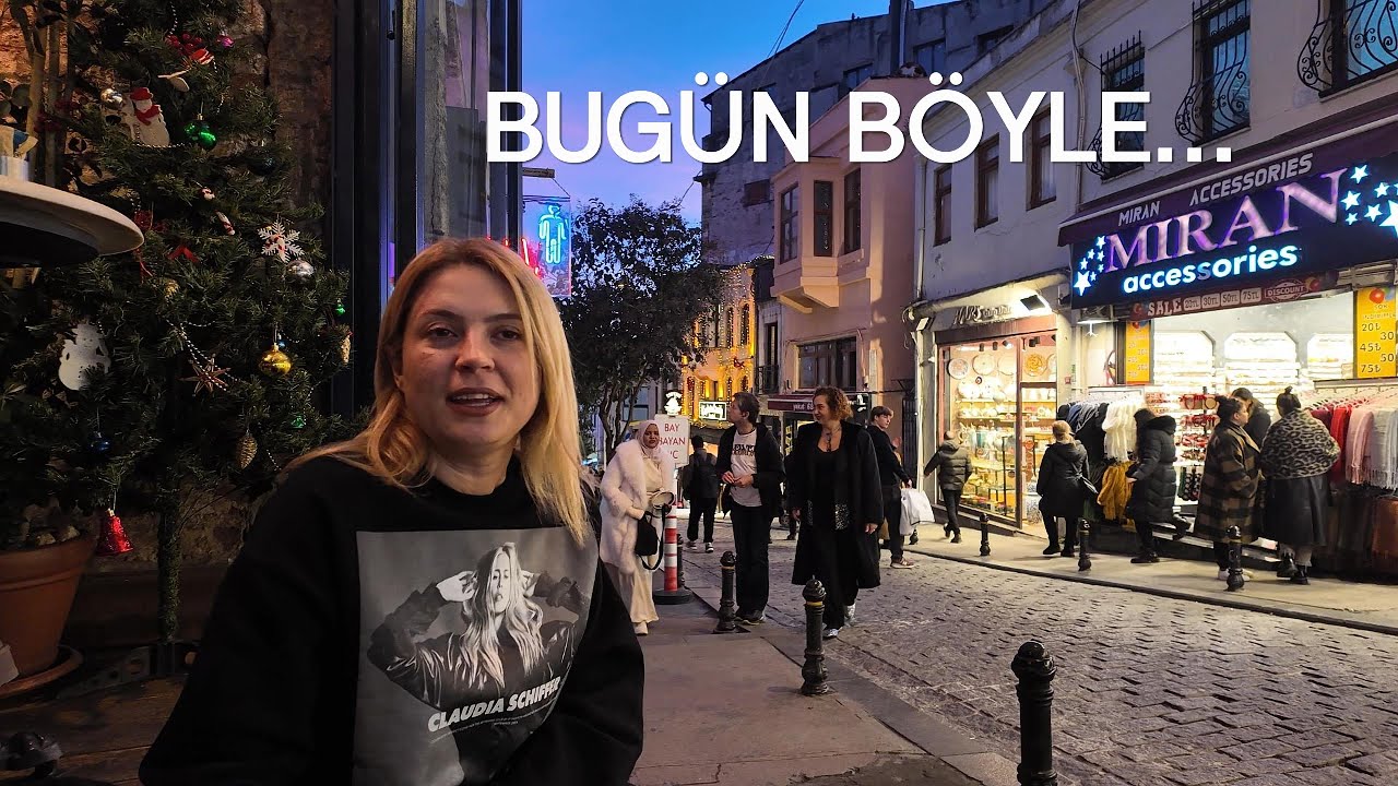 Bugün Böyle… İstiklal’de Dolaştım, Mağazalara Daldım