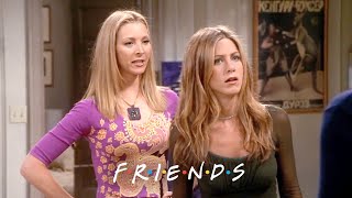 Rachel and Phoebe's Maid of Honor Competition | Friends Resimi