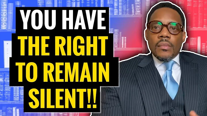 You Have The Right To Remain Silent!!