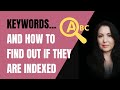 Keyword Research For Low Content Books For KDP  - Are your keywords indexed?