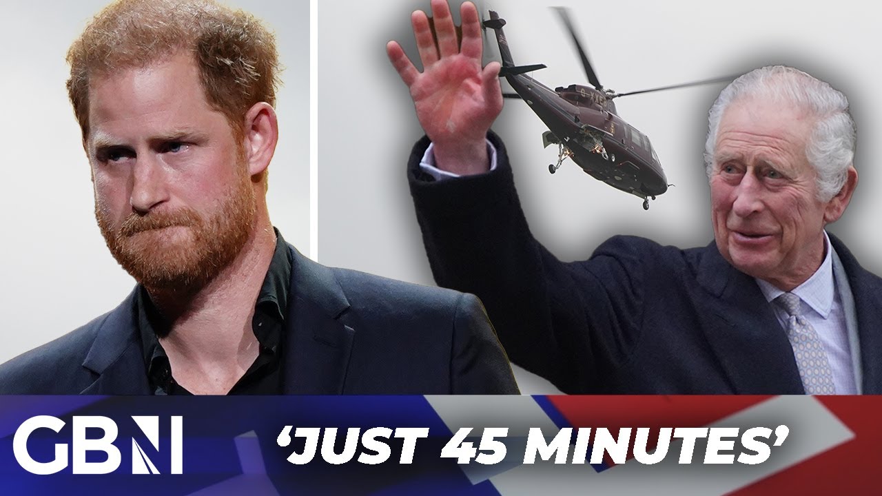 ‘Harry spends just 45 minutes with Charles… and Duke and William have no plans to meet at all’