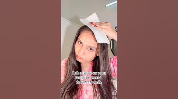 How to Check Your Scalp Type at Home 🧴 Easy Hair Care Hack!