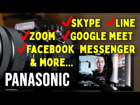 (New Easier Method) Using your Panasonic Lumix camera as Webcam