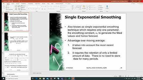 Introduction Exponential Smoothing