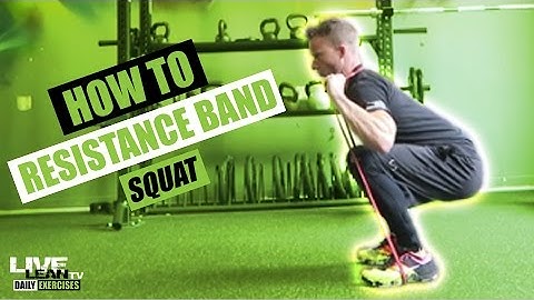 How To: Resistance Band Squat
