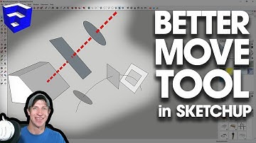 UPRGRADED MOVE TOOL for SketchUp - MoveAlong by Fredo6