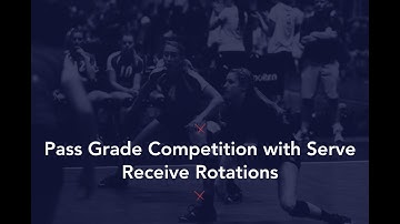JVA Coach to Coach Video of the Week: Pass Grade Competition with Serve Receive Rotations