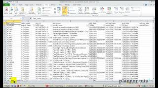Primavera P6 Tutorial  Importing Primavera Updates from an Excel Spreadsheet