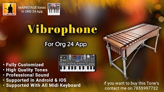 Vibrophone for Org app | Mainstage tones in Android | ORG 24 Tones | Mainstage tones in Org app screenshot 4