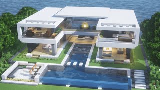 Minecraft Tutorial | Modern House | Gracium - Modern City #26 by JINTUBE 408,623 views 2 years ago 22 minutes