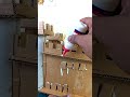 DIY Giant Castle Made Entirely from Cardboard Trash part 17