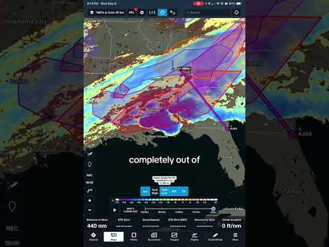IFR Weather Planning (Ep. 1) in ForeFlight: can you visually avoid these storms? ￼