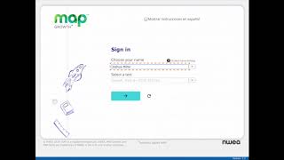 Map login Directions for Students