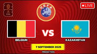Belgium VS Kazakhstan | FIFA World Cup European Qualifiers Match Prediction