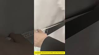 Ceiling Waistline Led Aluminum Profile - The Perfect Solution For Your Engineering Projects