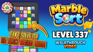Marble Sort - Level 337 Walkthrough Solution