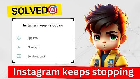 How To Solve Instagram Keeps Stopping Problem in Hindi | How To FIX Keeps stopping Bug problem 2023