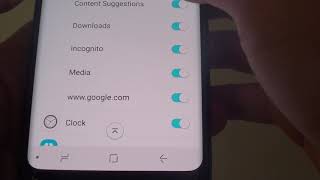 Samsung Galaxy S9: Set Which Content from the App to Display On Lock Screen screenshot 5