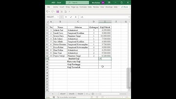 Excel: name box supaya tidak blok data terus  #exceltips #latihanexcel #exceltest #exceltutorial