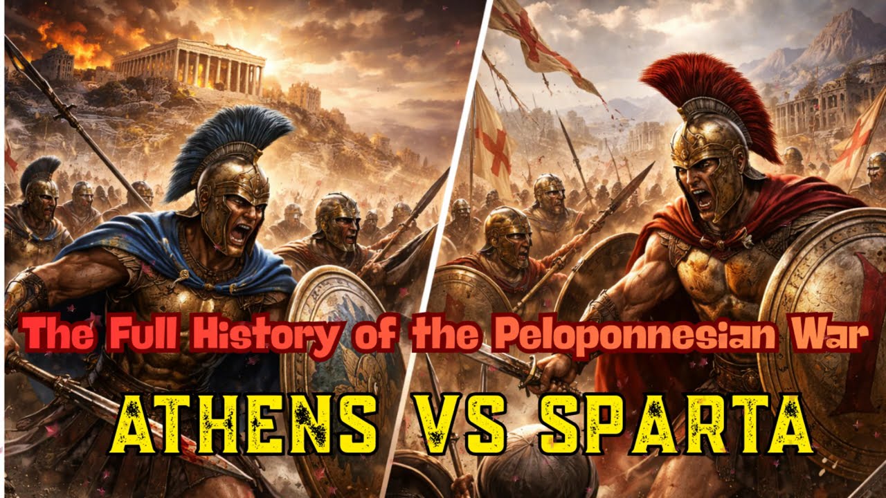 #11 The Full History of the Peloponnesian War - Athens vs Sparta