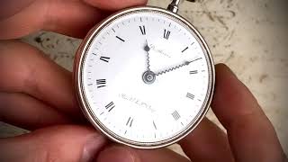 French early XIX century chronometer with pivoted detent escapement