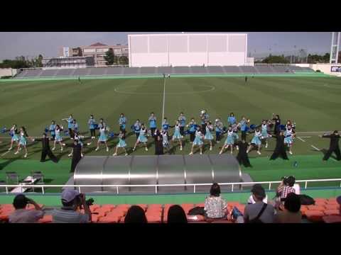 2017 07 15　蹴球部 中筑定期戦HTショー　筑波大学応援部WINS