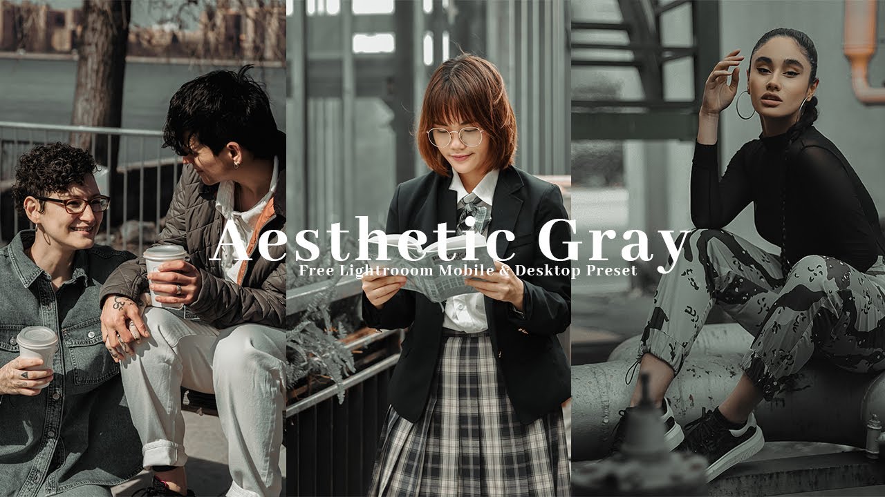 Aesthetic Gray Lightroom Presets | Lightroom Mobile Preset Free DNG ...