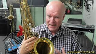 Playing Tunes on Saxophone