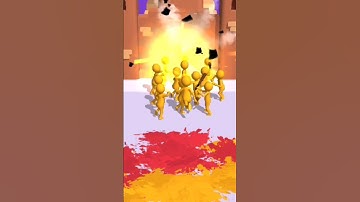 Count Master 🎉 / Crowd Runners level 3 #countrun #countmaster #shorts