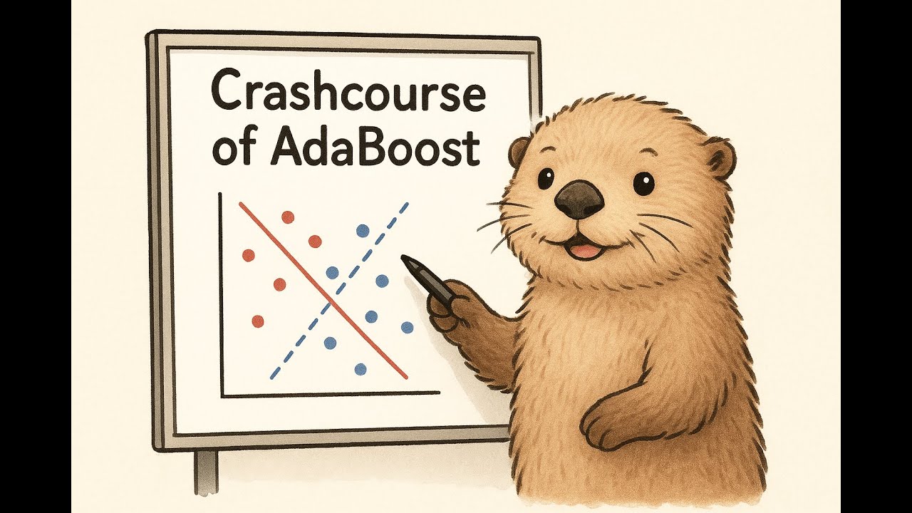 adaboost classifier example in python - youtube Images... Crashcourse of Adaboost - YouTube
