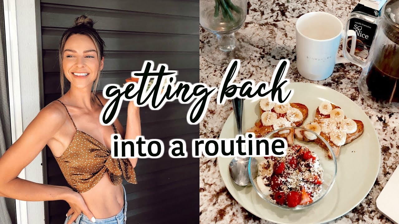 Getting Back On Track | Morning Routine, Skin Issues, Workouts, Meal Ideas