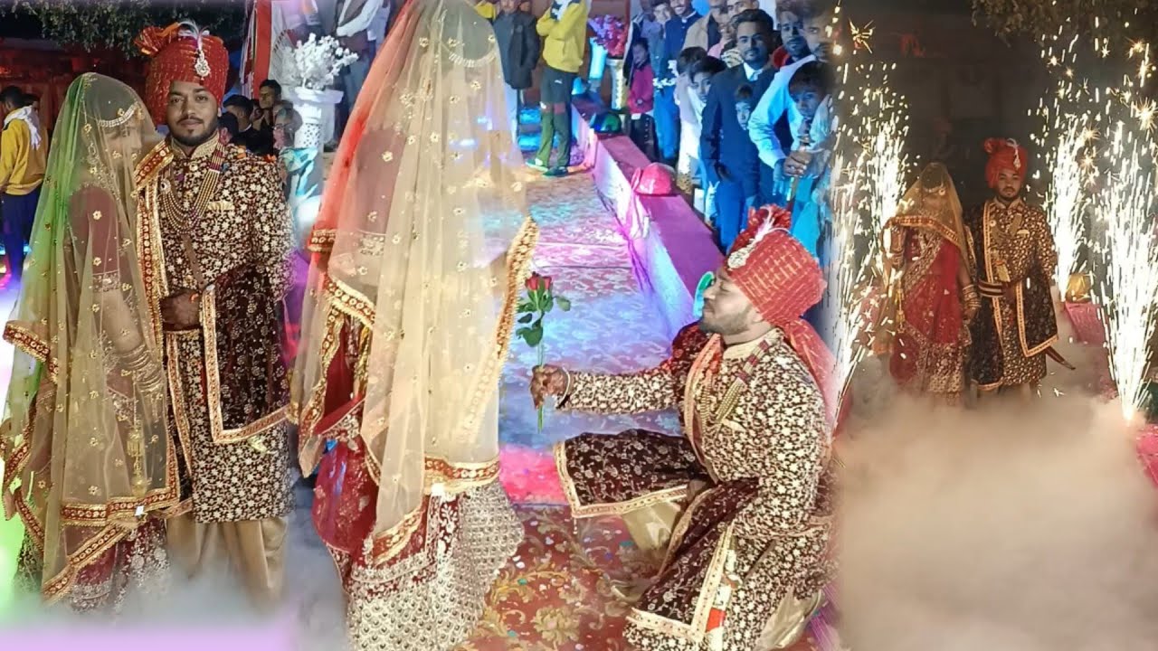 Amazing bride entry | dulha & dulhan ki entry | Indian bride | Indian wedding |भाई और भाभी की एंट्री