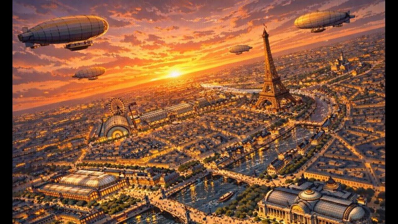 Paris 1900 — The Last Beautiful Future | A Calm Time-Travel Story