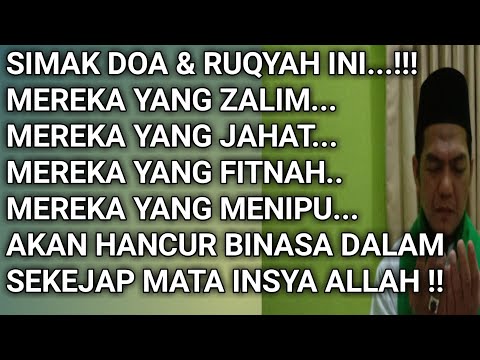 Ruqyah Penghancur Orang Zalim Jarak Jauh