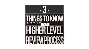 VA Disability Compensation - Higher Level Review? | 365Vets