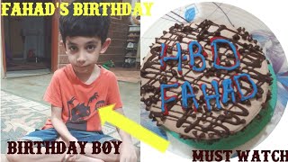 Fahad's Birthday | Birthday boy | H.B.D Fahad