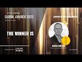 Mark Chester wins the Lawyer of the Year Award at The Tech Capital Global Awards 2023
