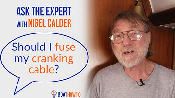 Fuses for Starter Motors: Should I fuse my cranking cables? | Ask The Expert with NIGEL CALDER