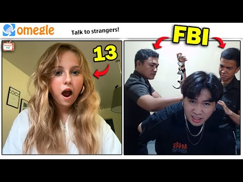 SHE'S REALLY CUTE BUT TOO YOUNG! 😨💔 OMEGLE | OMETV | FBI OPEN UP!!!!