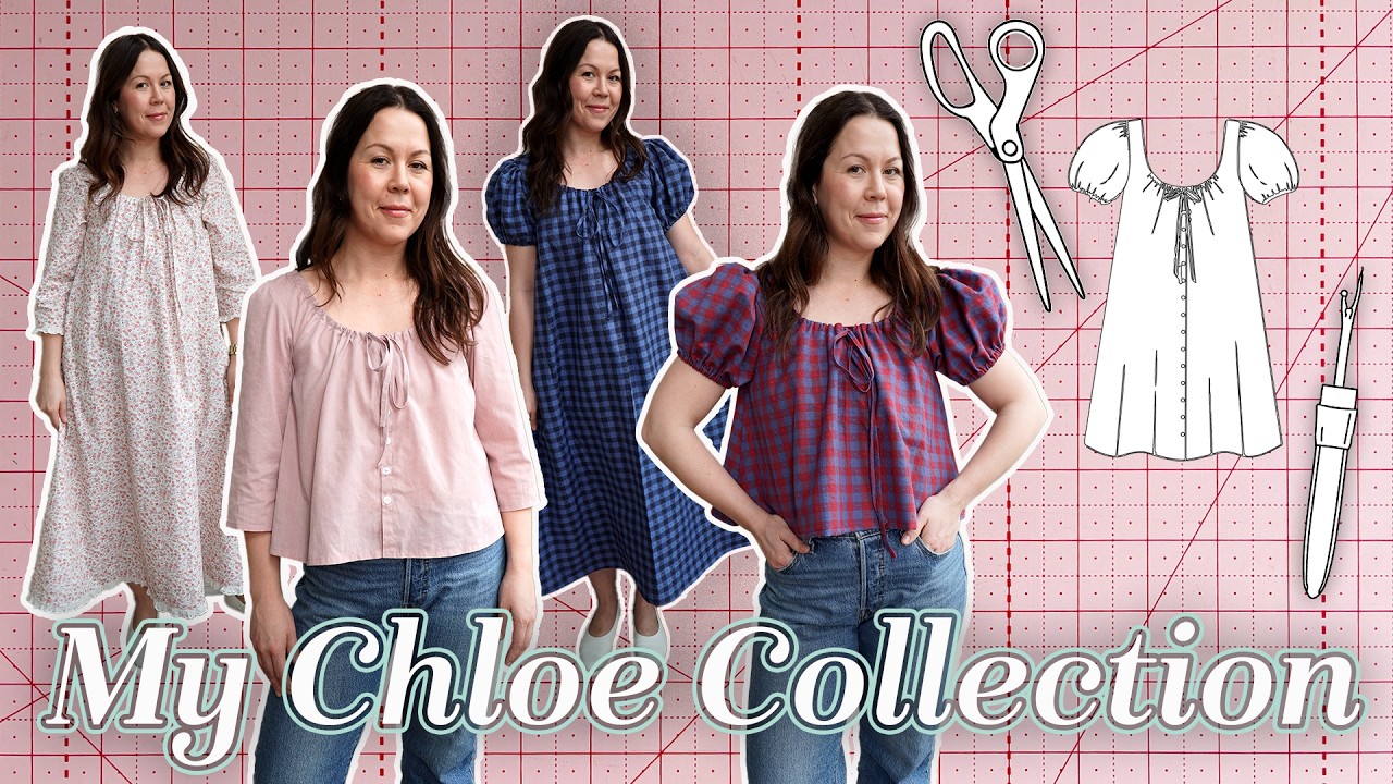 Patterns Chloses Sewing the Chloe Pattern | I Made FOUR versions! - YouTube