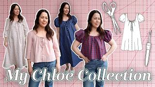 Sewing the Chloe Pattern | I Made FOUR versions!