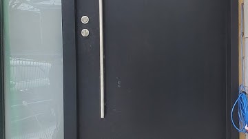 Emtek Mortise Lock install wood door full video