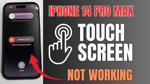 Iphone 14Pro Max Touch Screen not working Solution | How to Fix iPhone Touch Screen Problem