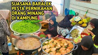 8 MASAKAN MINANG UNTUK PESTA PERNIKAHAN / BARALEK ADAT MINANG DI KAMPUNG