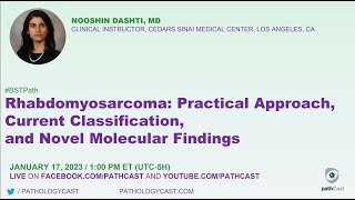 #BSTPATH Rhabdomyosarcoma, Practical Approach, Current Classification, and Novel Molecular Findings screenshot 4