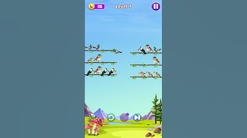 Bird Color Sort Puzzle Game